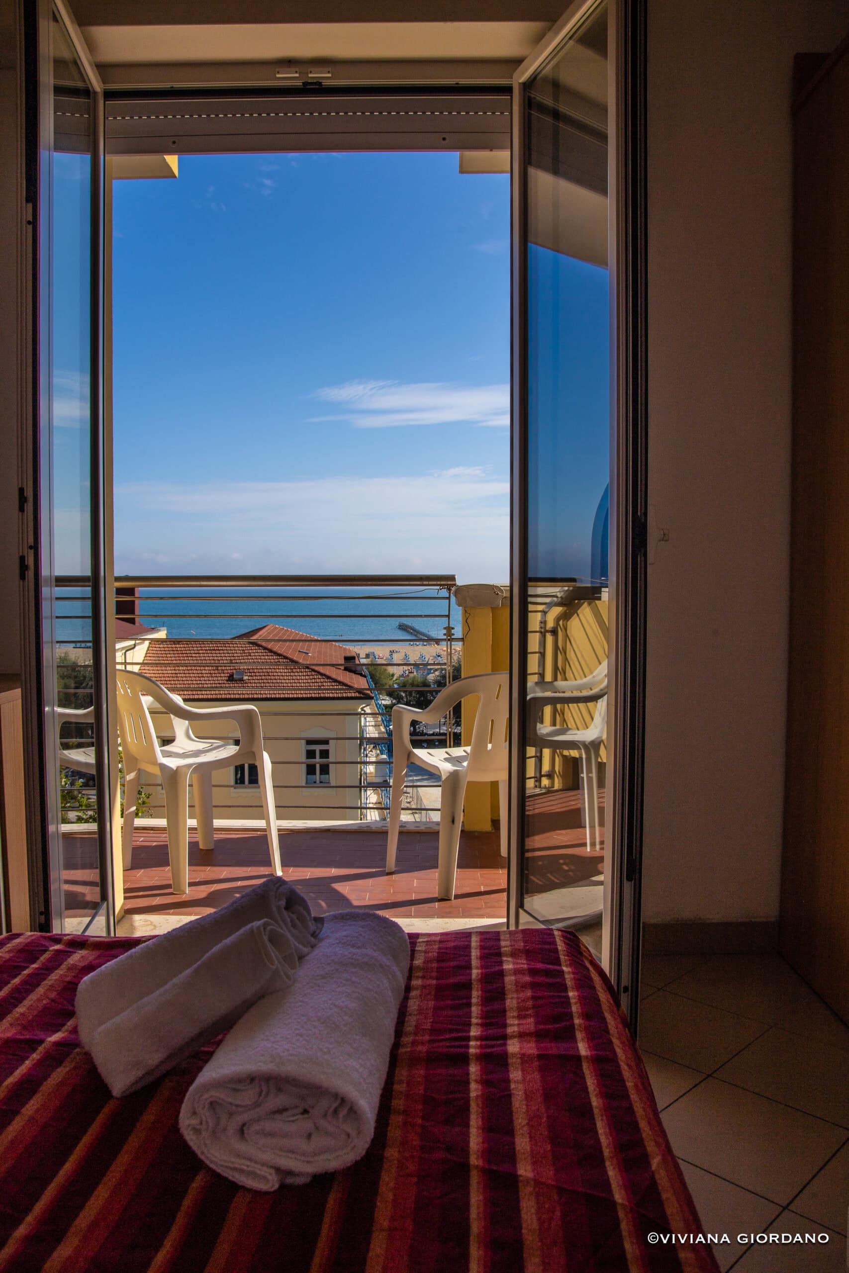 Camera Fronte Mare Quadrupla 🌊 — Hotel Beverly Rimini